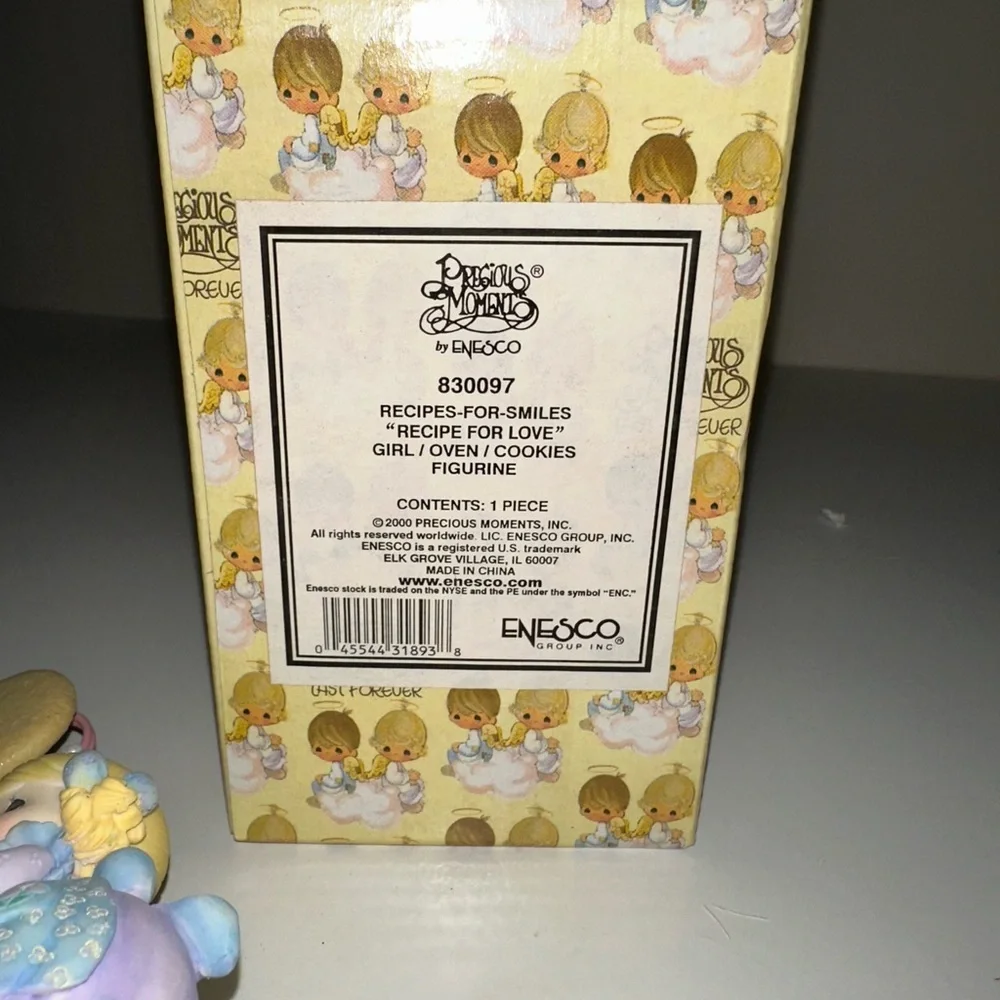 Precious Moments Blue‎ and Yellow Figurine